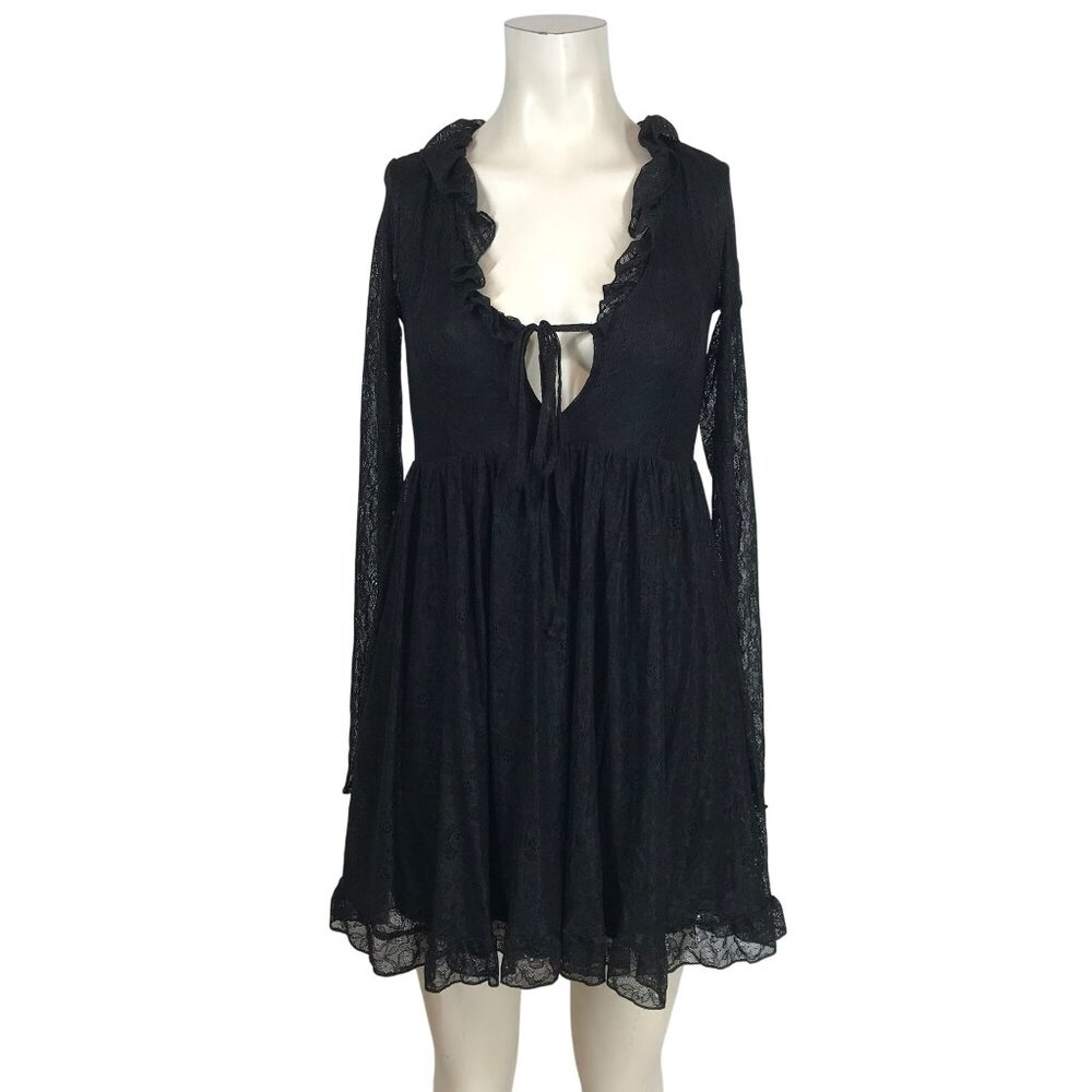 Urban Outfitters Black Lace Dress